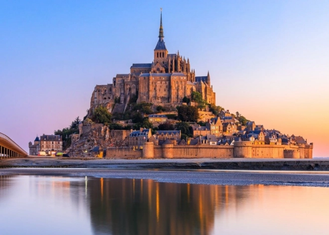 Puzzle Mont-Saint-Michel, Francúzsko 500 dielikov BLUEBIRD