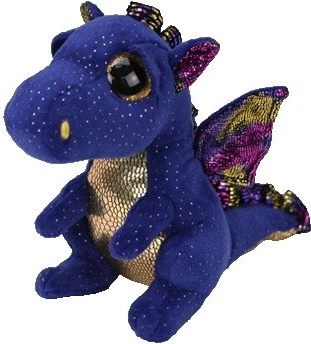 TY Beanie Boos Drak Šafran maskot 15 cm