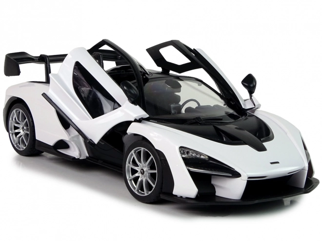 Auto R/C McLaren Senna Rastar 1:14 biely s diaľkovým ovládaním