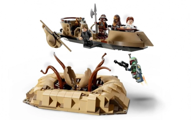 Pouštný skif a Sarlaccova jama zo Star Wars LEGO