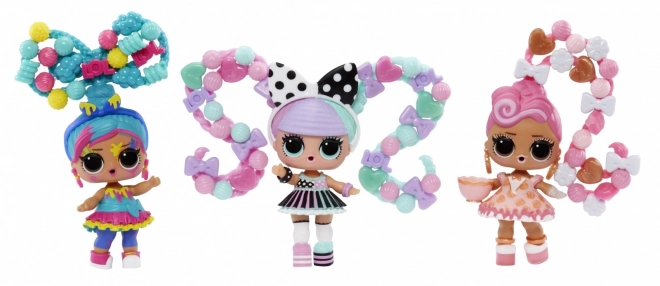 Bábika L.O.L. Surprise Hair Beads Tots - balenie 12 kusov