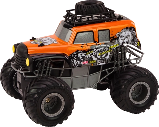 Veľké kolesá a odolná konštrukcia do terénu