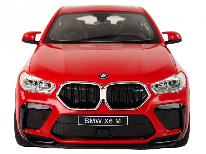 Diaľkovo ovládané auto BMW X6 M - červené