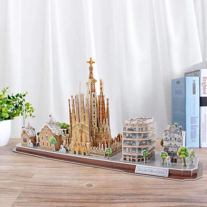 CubicFun: Puzzle 3D City Line Barcelona