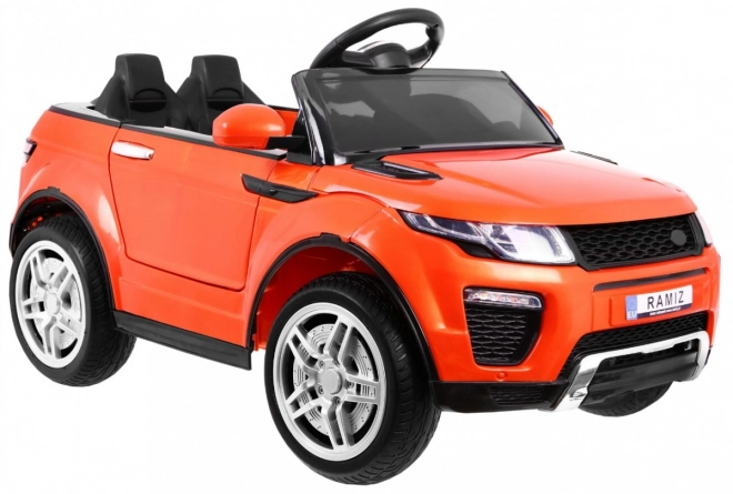 Autíčko Rapid Racer elektrické pre deti Oranžové