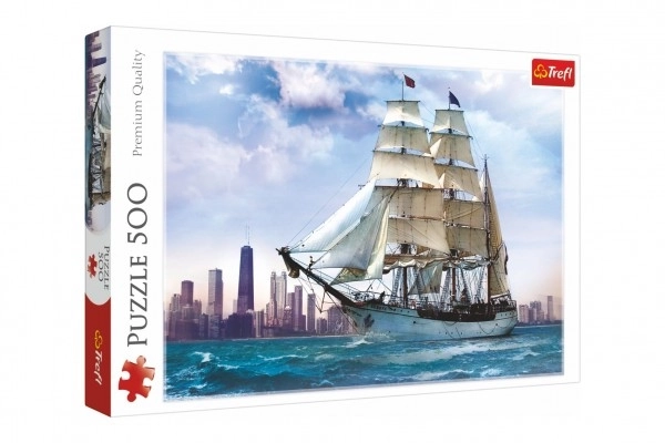 Puzzle Plavba okolo Chicaga 500 dielikov