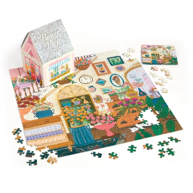 Puzzle Květinárstvo Joy Laforme 500 dielikov