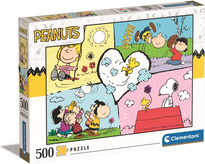 Puzzle Peanuts 500 dielikov