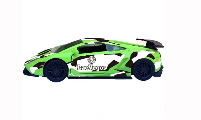 Kovový model športového auta LaeVegos