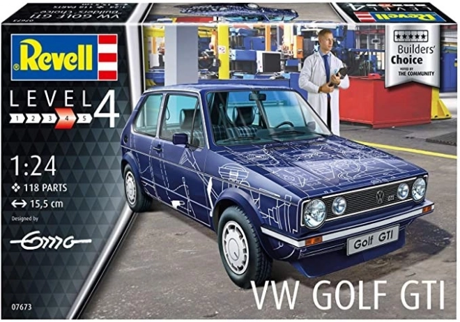 Plastikový model VW Golf GTI Builders Choice