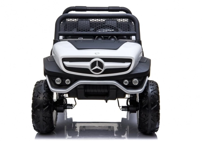 Detské autíčko na batériu Mercedes Unimog biele