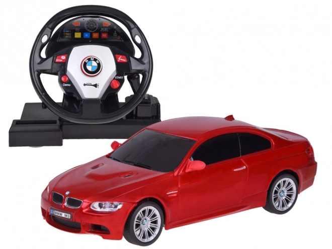 Zábavné športové auto s volantom BMW 1:24