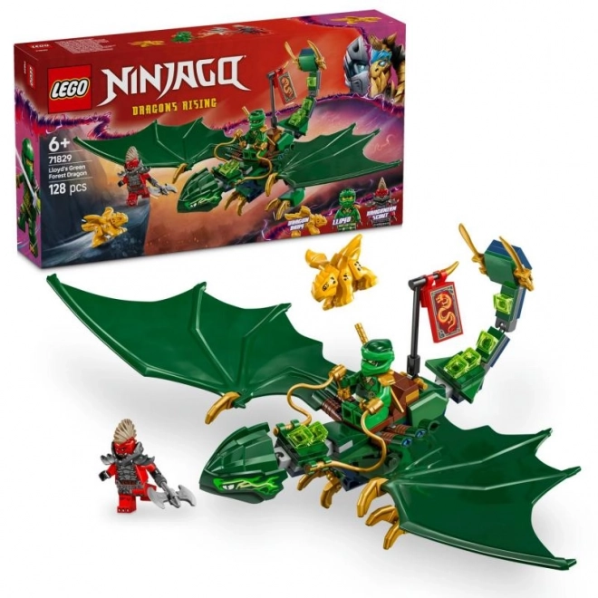 Lego Ninjago Zelený lesný drak Lloyda