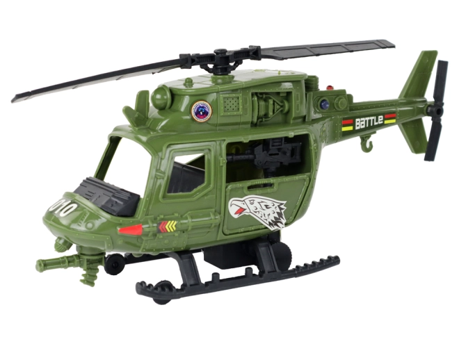 Helikoptéra so svetelnými a zvukovými efektmi