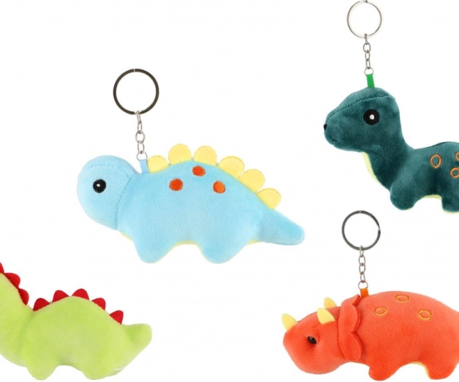 Plyšový prívesok dinosaurus 15-18 cm štyri druhy
