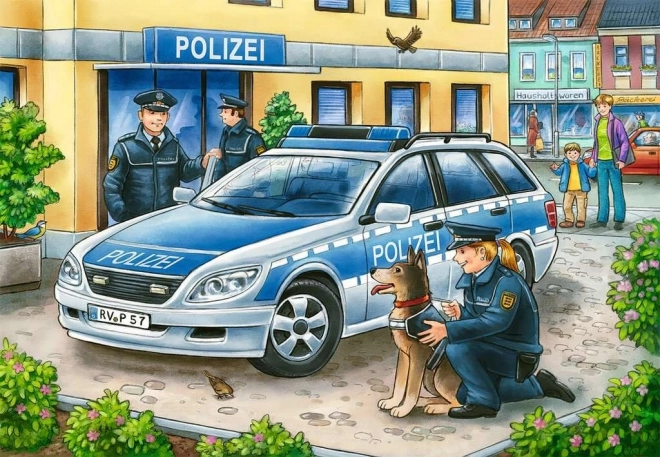 Ravensburger Puzzle Policie a hasiči 2x12 dielikov