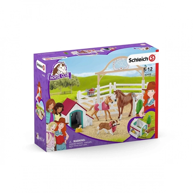 Schleich Horse Club Hostujúce kone s fenkou Ruby