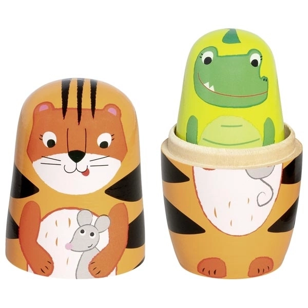 Matrioška Tiger Tavi a priatelia
