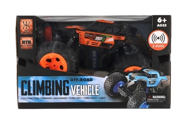 Auto RC terénne Off-Road 2,4GHz plast 32 cm dobíjací pack oranžové