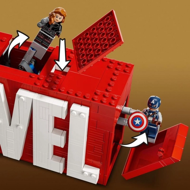 Stavebnica Lego MARVEL s minifigúrkami