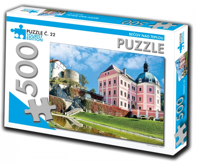 Puzzle Bečov nad Teplou 500 Dielikov Turistická Edícia