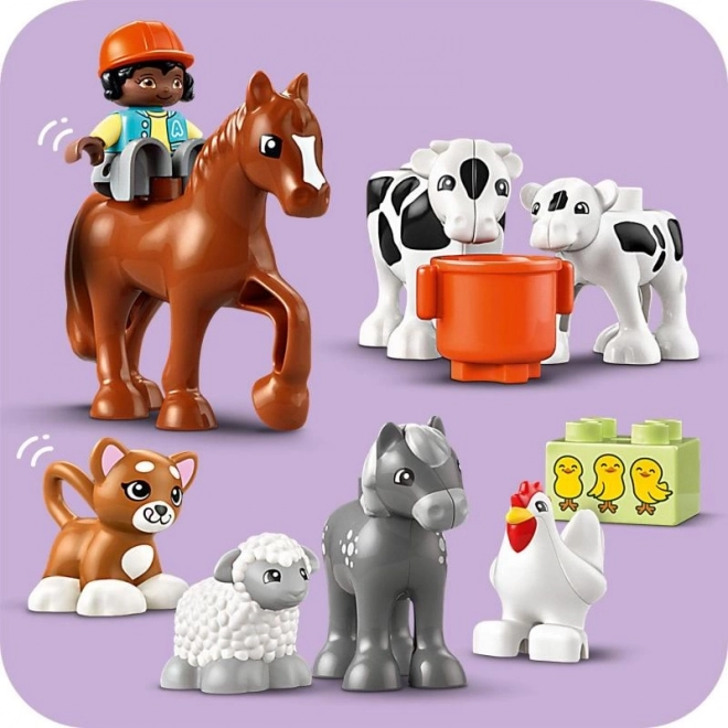 LEGO Duplo Starostlivosť o zvieratká na farme