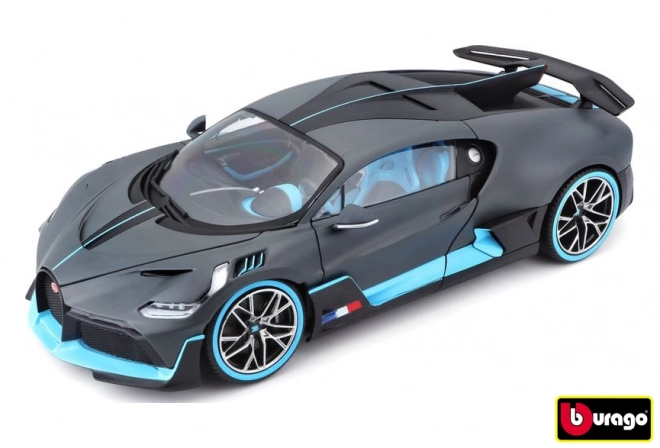 Bburago 1:18 TOP Bugatti Divo Grey