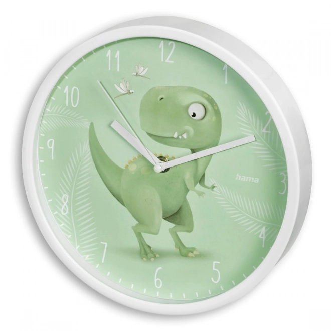 Detské nástenné hodiny Dino 25 cm