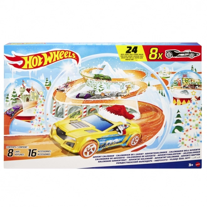 Adventný kalendár Hot Wheels 2024