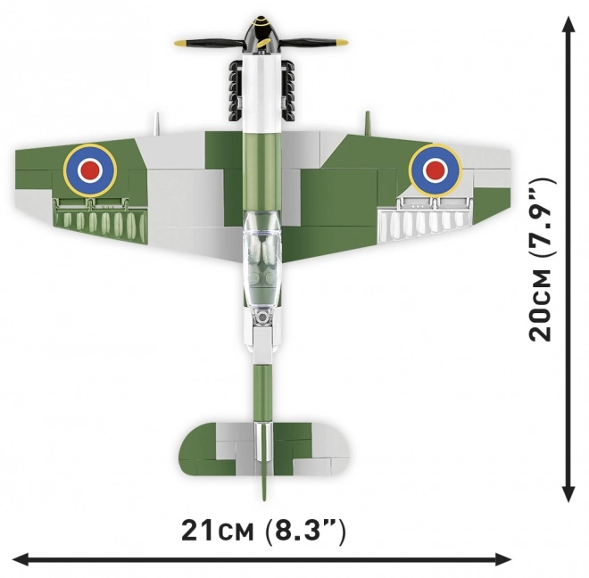 Stavebnica lietadla Supermarine Spitfire Mk. XVI Bubbletop