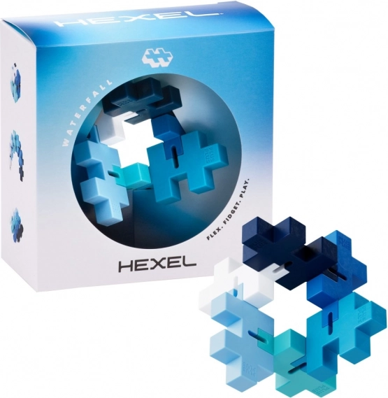 Plus-Plus Hexel Vodopád