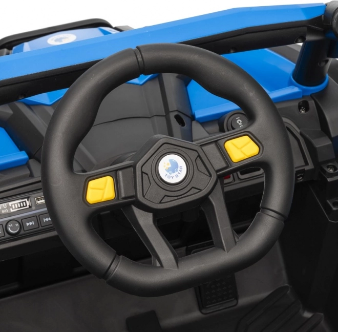 Elektrické detské vozítko Buggy Madman UTV-MX modré