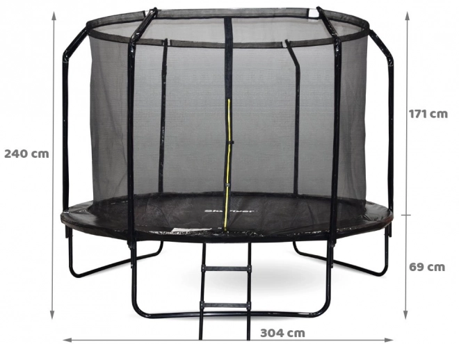 Trampolína SkyFlyer 304 cm s rebríkom