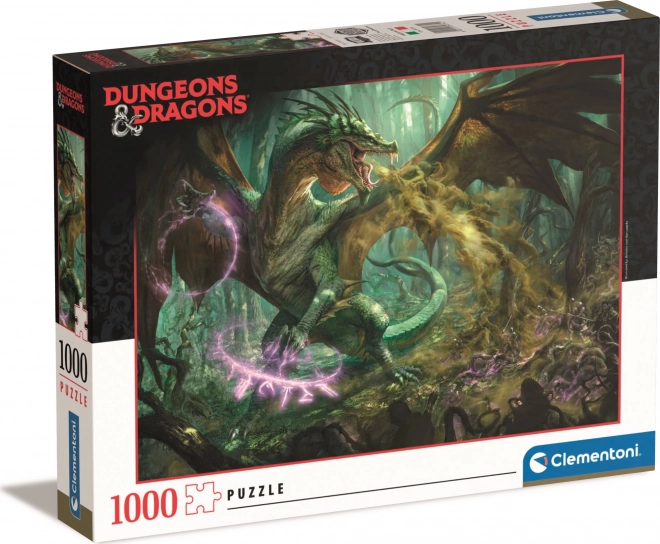 Clementoni puzzle Dungeons & Dragons 1000 dielikov