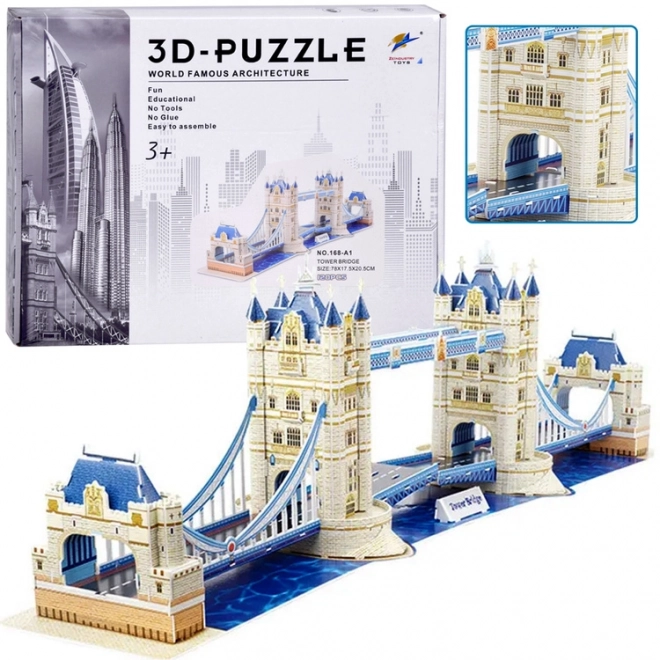 Puzzle 3D Tower Bridge Londýn