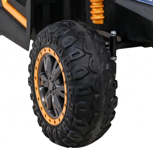 Komfortné EVA kolesá a odpruženie