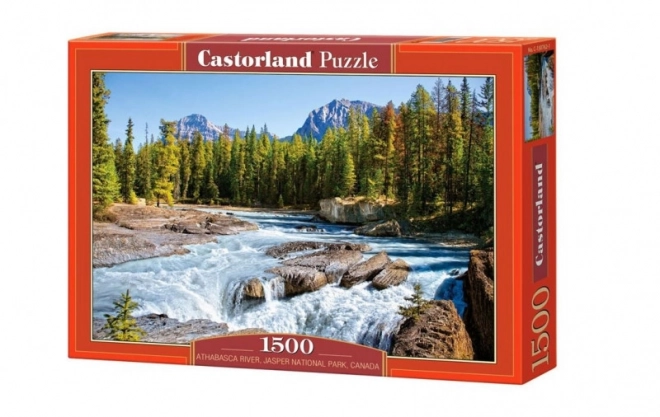 Puzzle Rieka Athabasca, Národný park Jasper 1500 dielikov