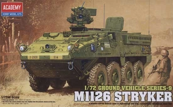 Plastikový model bojového vozidla Stryker