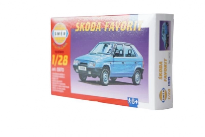 Škoda Favorit stavebnica