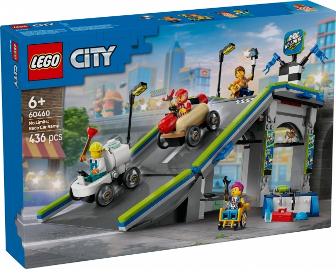 Kolekcia LEGO City: Pretekárska dráha s rampami