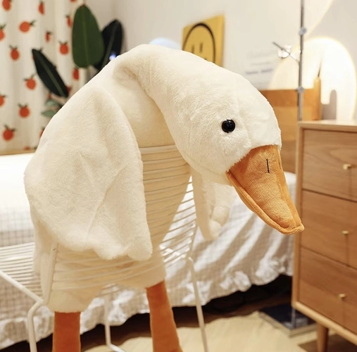 Veľká plyšová hus pre deti 130 cm