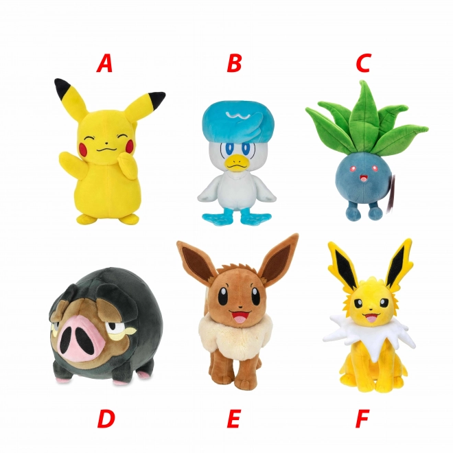 Plyšový Pokémon 22 cm - náhodne dodaný