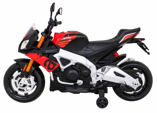 Aprilia Tuono V4 motor na akumulátor pre deti červený