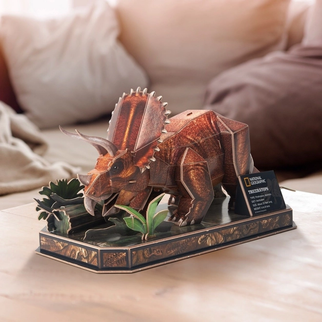 3D Puzzle National Geographic - Triceratops