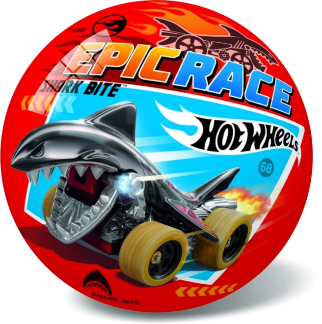 Lopta Hot Wheels 14 cm