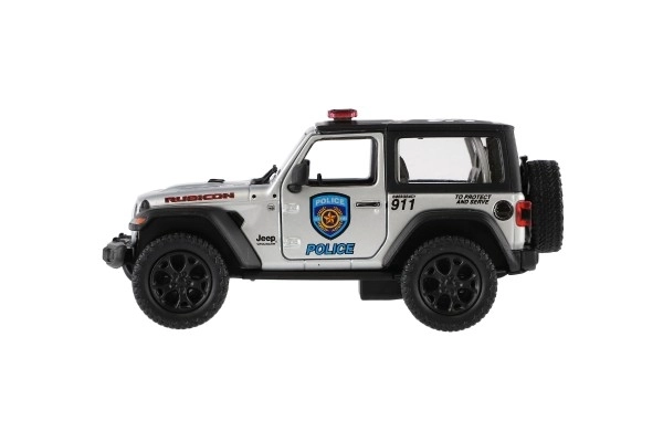 Auto Kinsmart Jeep Wrangler Polícia 2018