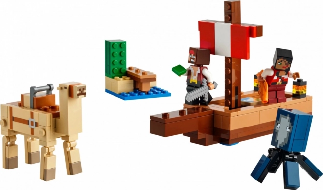 Lego Minecraft Rejs Pirátskou Loďou