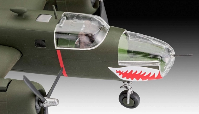 Model plastového lietadla B-25 Mitchell