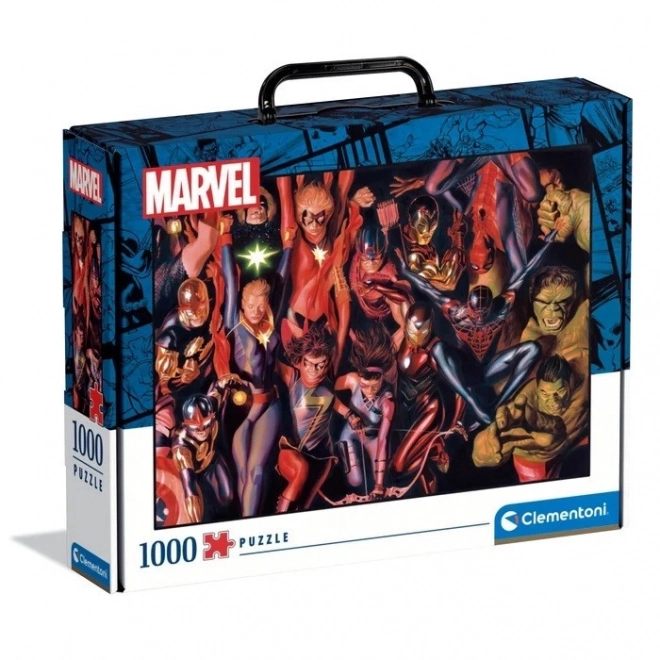 Puzzle v kufríku: Avengers 1000 dielikov