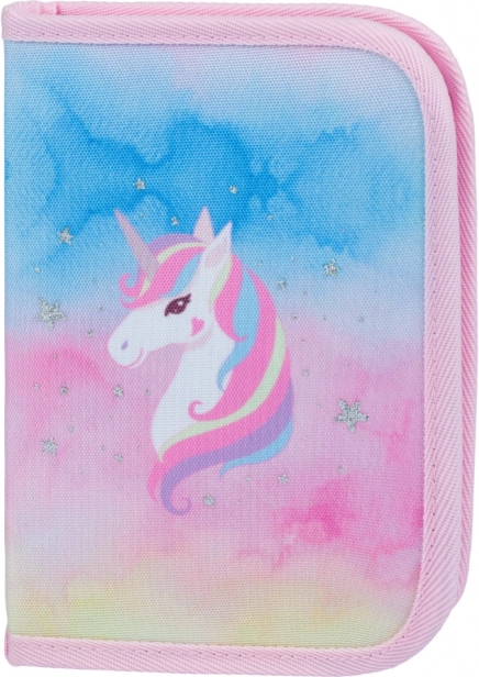 Set 3 BAAGL Zippy plus Rainbow Unicorn: aktovka, peračník a vrecko